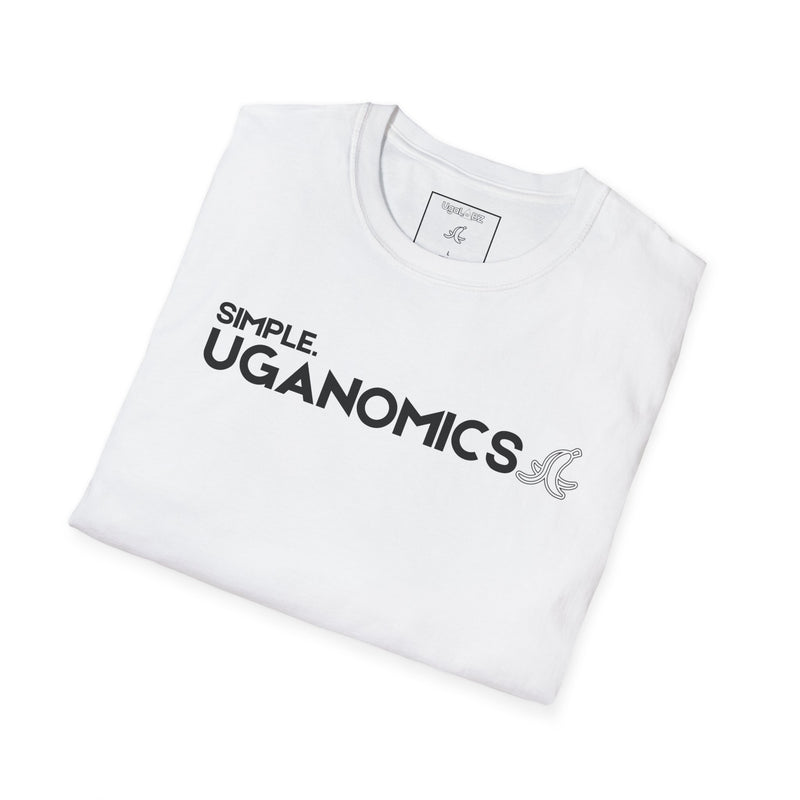 Simple Uganomics UgaLabz Raw Centered Logo Tee