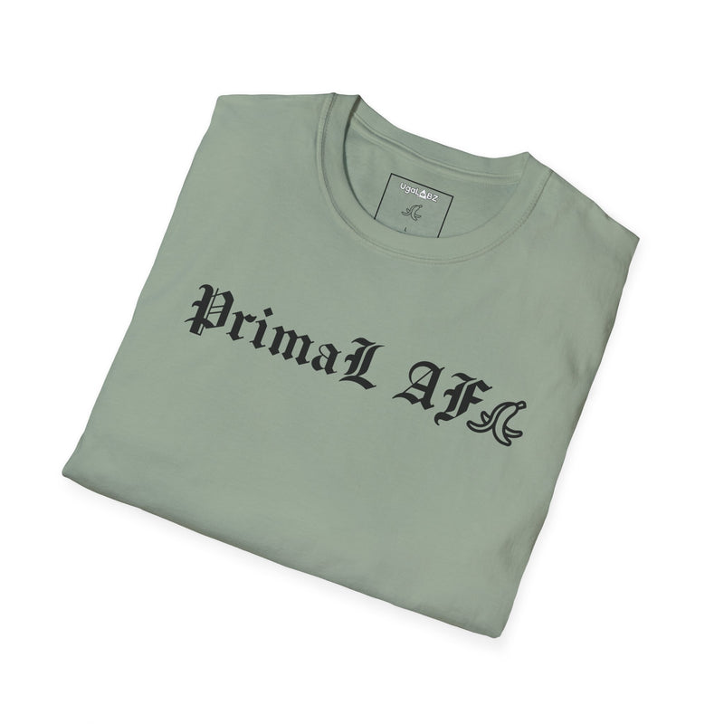 Primal AF UgaLabz Raw Centered Logo Tee