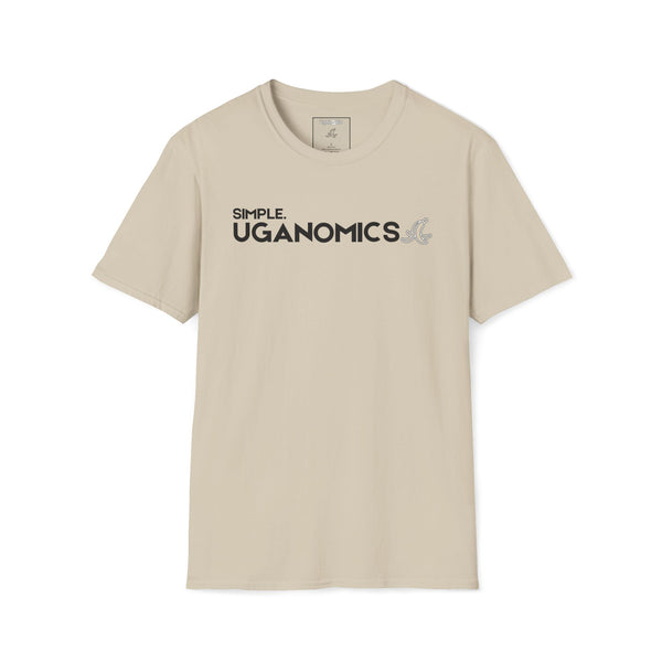 Simple Uganomics UgaLabz Raw Centered Logo Tee