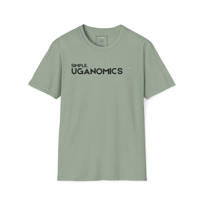 Simple Uganomics UgaLabz Raw Centered Logo Tee