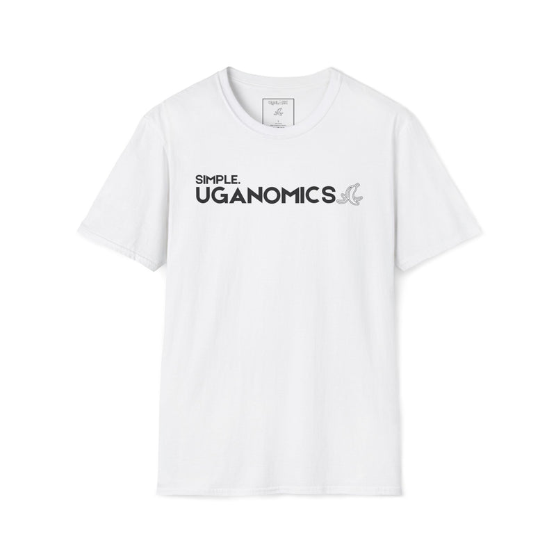 Simple Uganomics UgaLabz Raw Centered Logo Tee