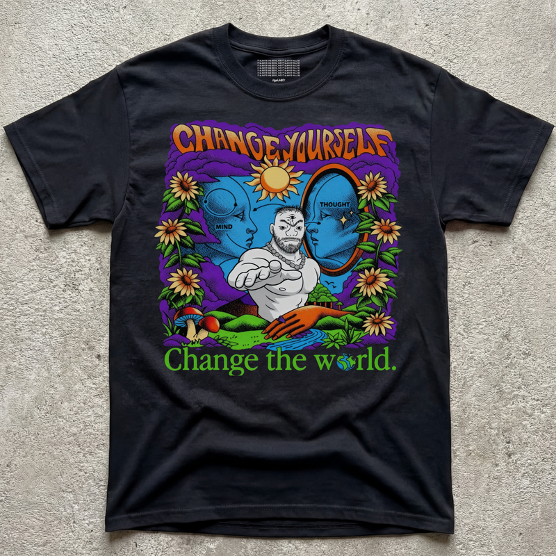 BE THE CHANGE YOU WANT TO SEE