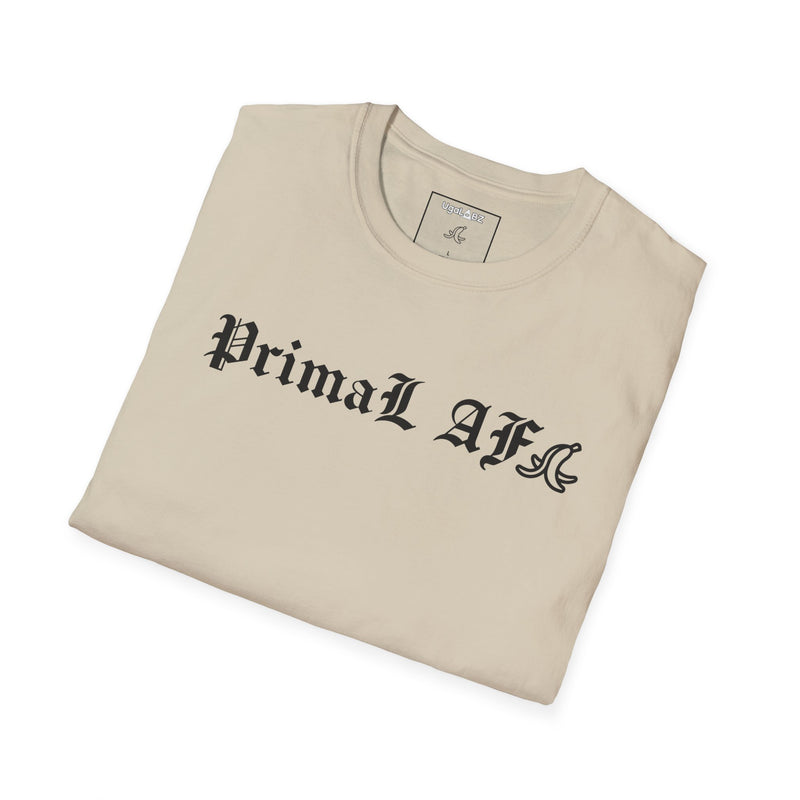 Primal AF UgaLabz Raw Centered Logo Tee