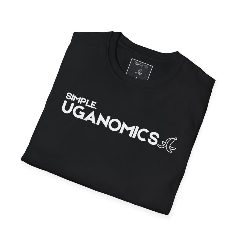 Simple Uganomics UgaLabz Raw Centered Logo Tee