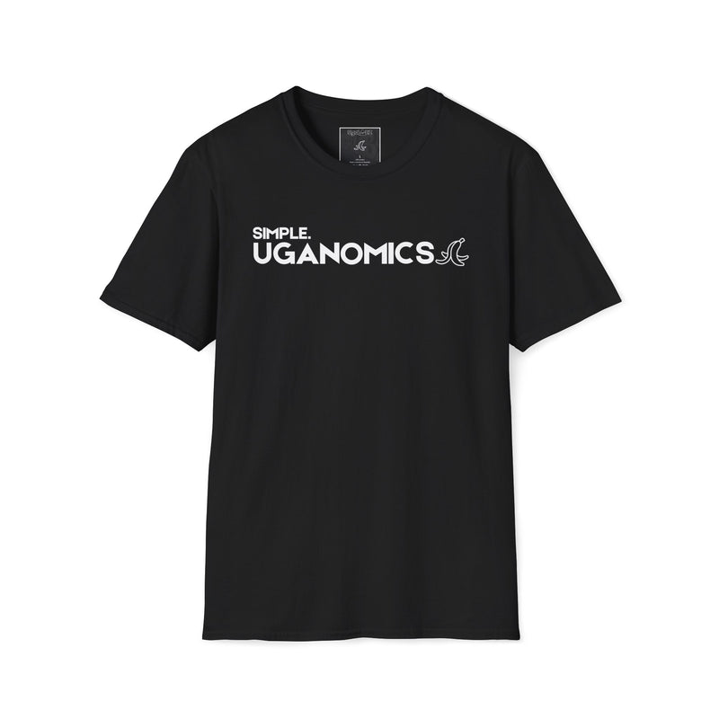 Simple Uganomics UgaLabz Raw Centered Logo Tee